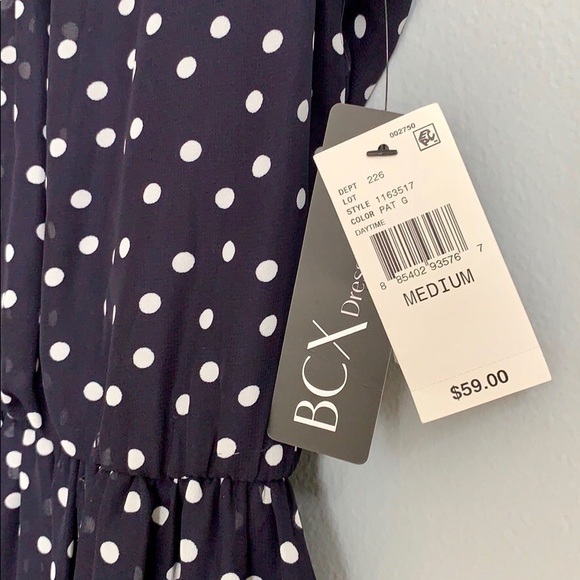 💕 Adorable Polkadot Dress BNWT 💕 - Picture 3 of 6
